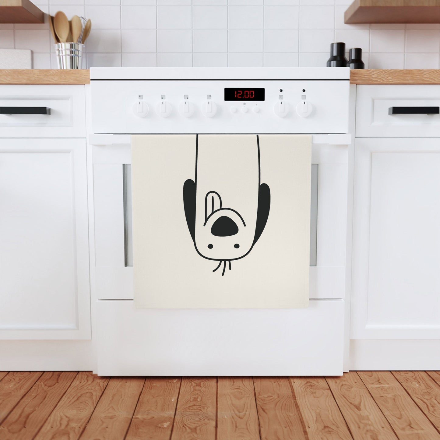Spaniel dog Cotton Tea Towel